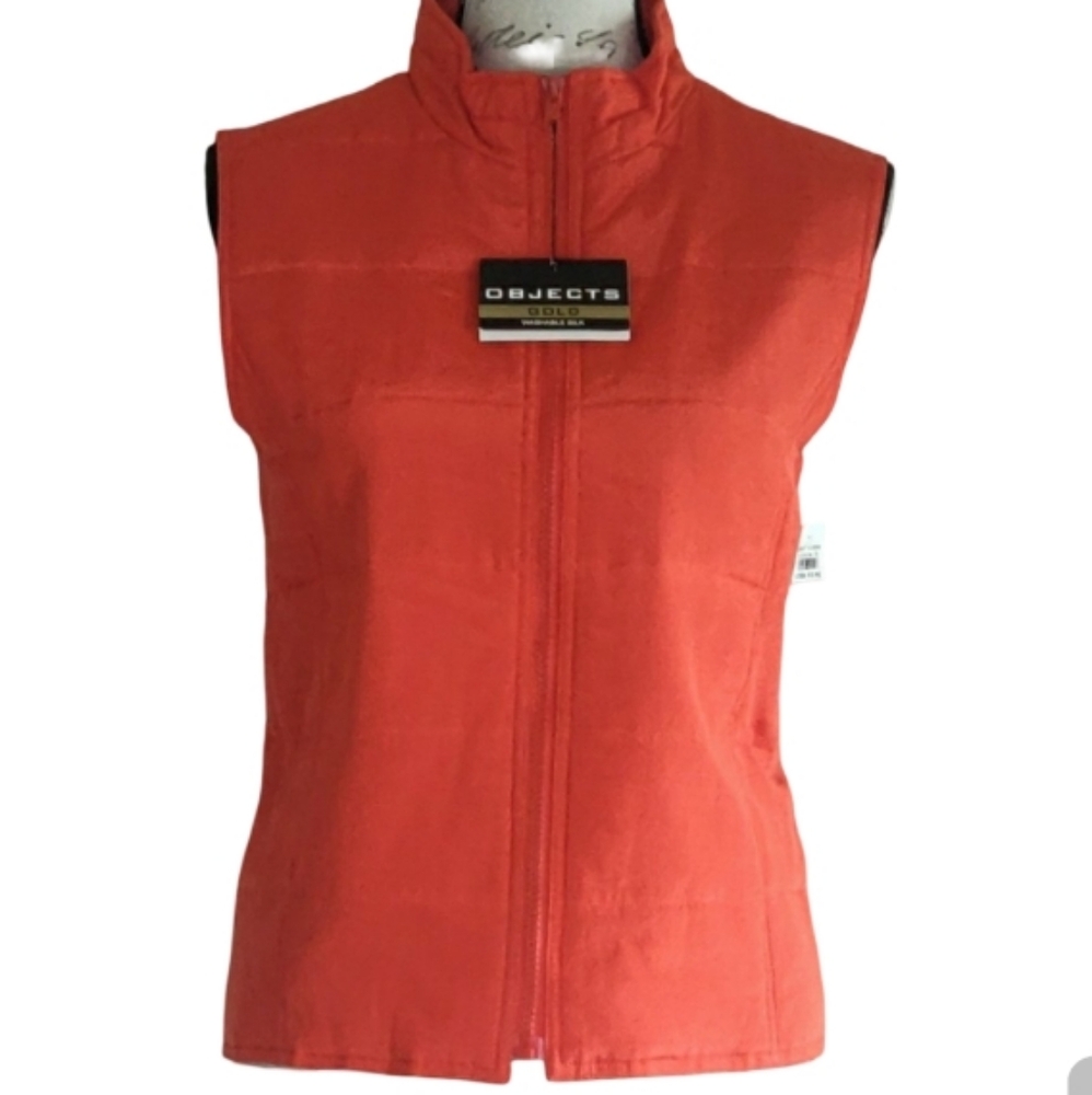 NWT Silk Vest.